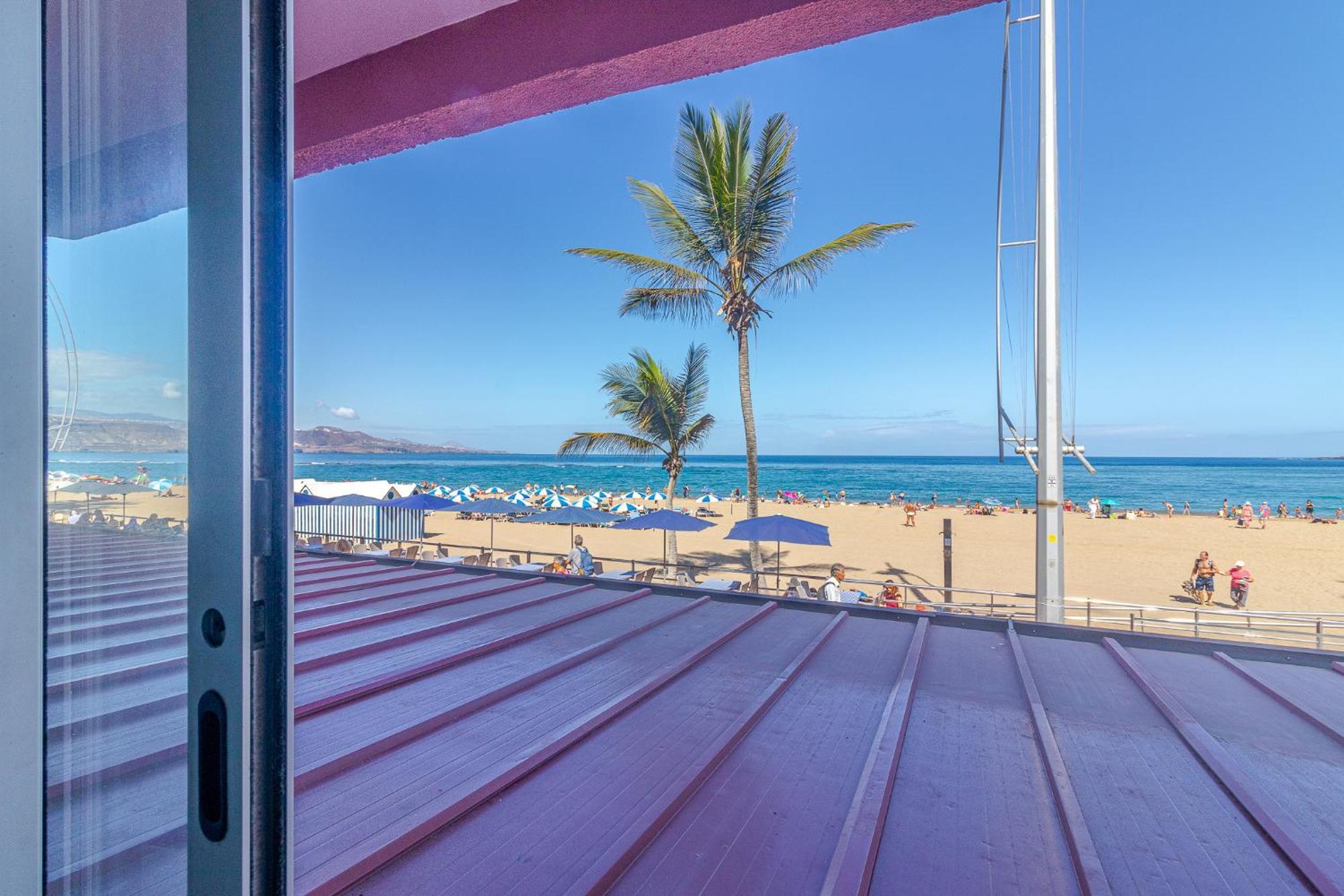 Oceanfront Flat I By Canary365 لاس بالماس دي غران كاناريا المظهر الخارجي الصورة