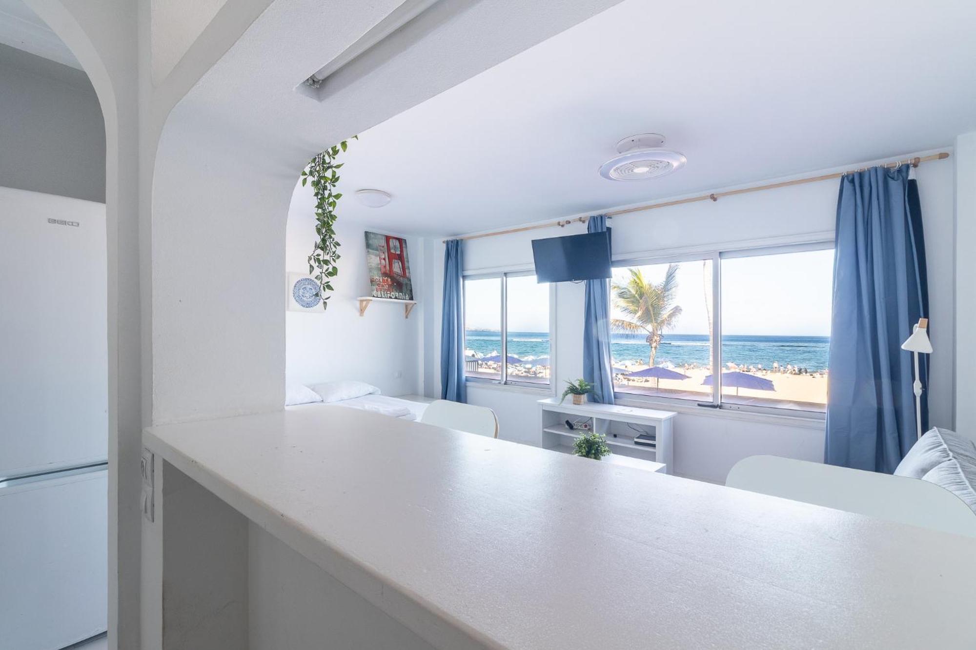 Oceanfront Flat I By Canary365 لاس بالماس دي غران كاناريا المظهر الخارجي الصورة