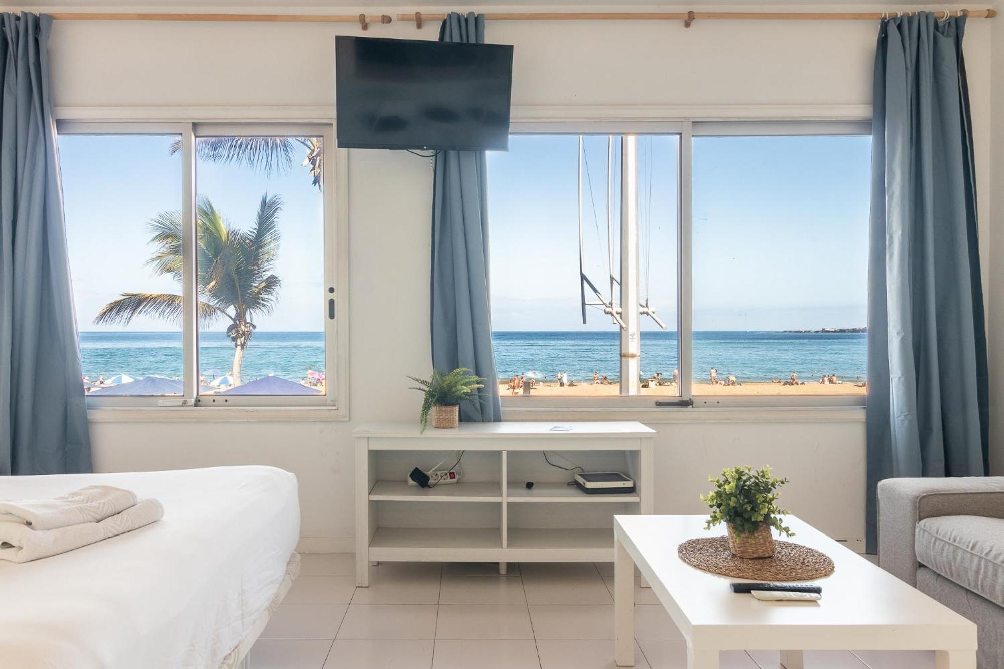 Oceanfront Flat I By Canary365 لاس بالماس دي غران كاناريا المظهر الخارجي الصورة
